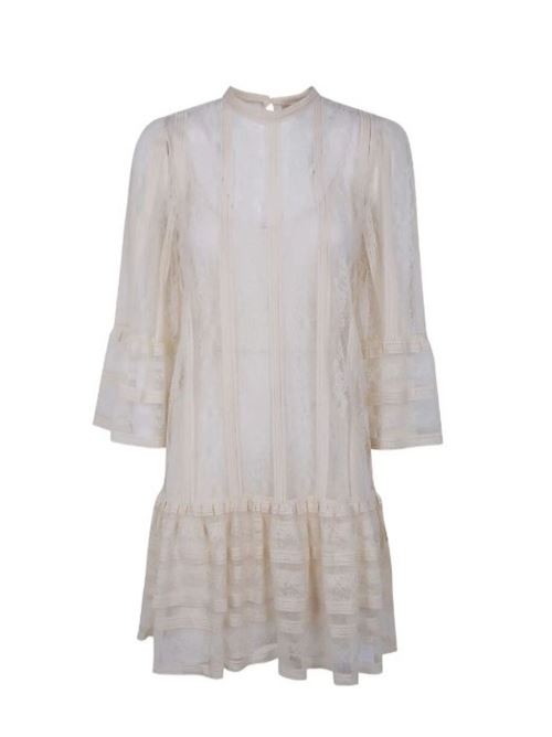 Short lace dress with belt TWINSET | 261TP2544.00059